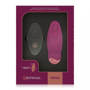 Ovetto Vibrante Con Stimolatore Punto G Prya 3