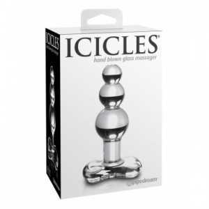 Icicles Butt Plug in vetro