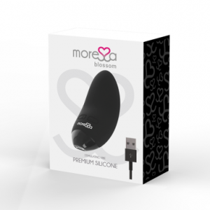 Stimolatore Clitoride Vibrante Amoressa Blossom Nero