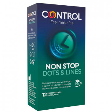 Control Non Stop Preservativi Ritardanti e Stimolanti