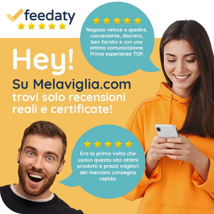 Recensioni certificate con Feedaty